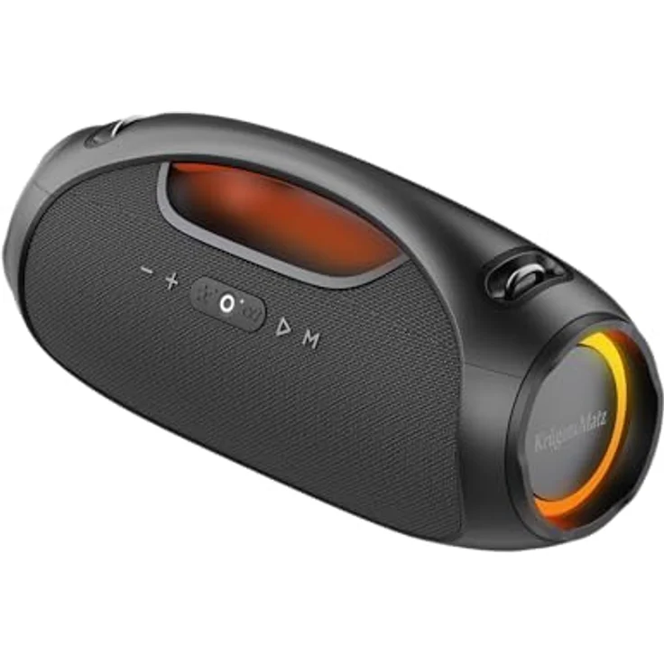 Kruger&Matz Street X-BASS, Kabelloser Bluetooth-Lautsprecher mit 60 W Leistung, IPX6 wasserdicht, RGB-Hintergrundbeleuchtung, 5400mAh Akku, KM0572 – Bild 3