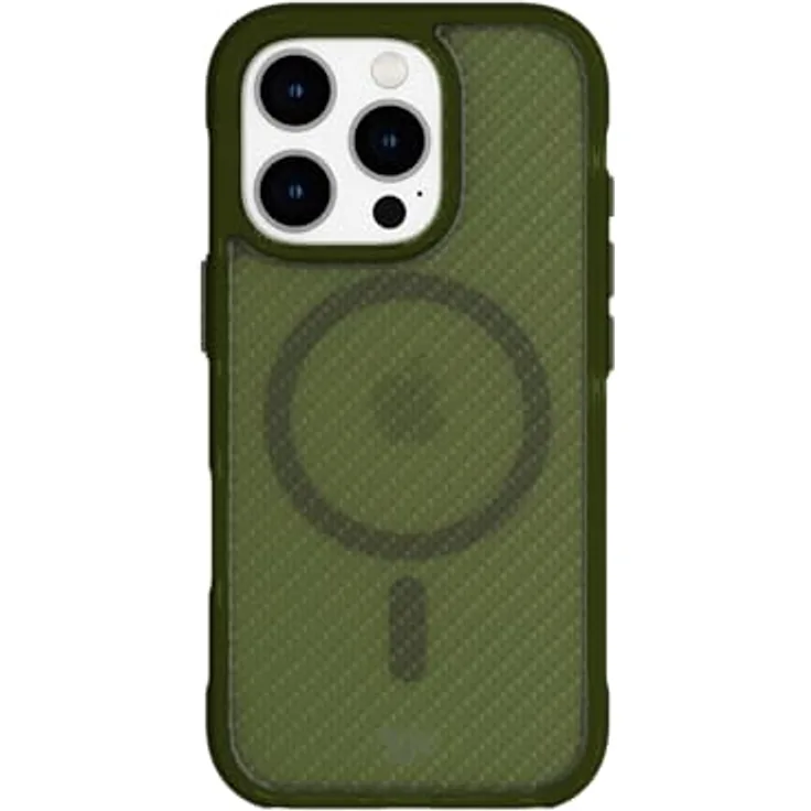 tech21 EvoArmor iPhone 16 Pro MagSafe Hülle - 21x Militärstandard getestet, Aufprallschutz, Grün