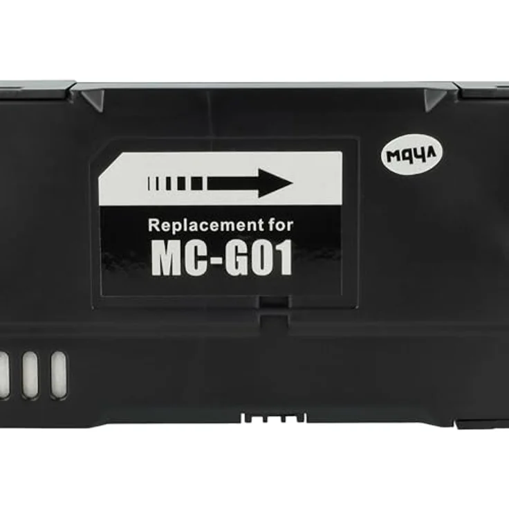 vhbw Resttintentank für Canon MAXIFY GX5050, G6055, G6091, G6092, G6090, GX5055, 2 Stück, schwarz – Bild 5