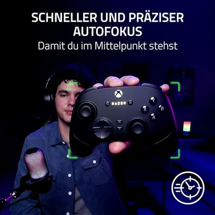 RAZER Kiyo V2 X, Full-HD Webcam mit 1080p, 60 FPS, integriertem Mikrofon und Weitwinkel-Objektiv – Bild 4
