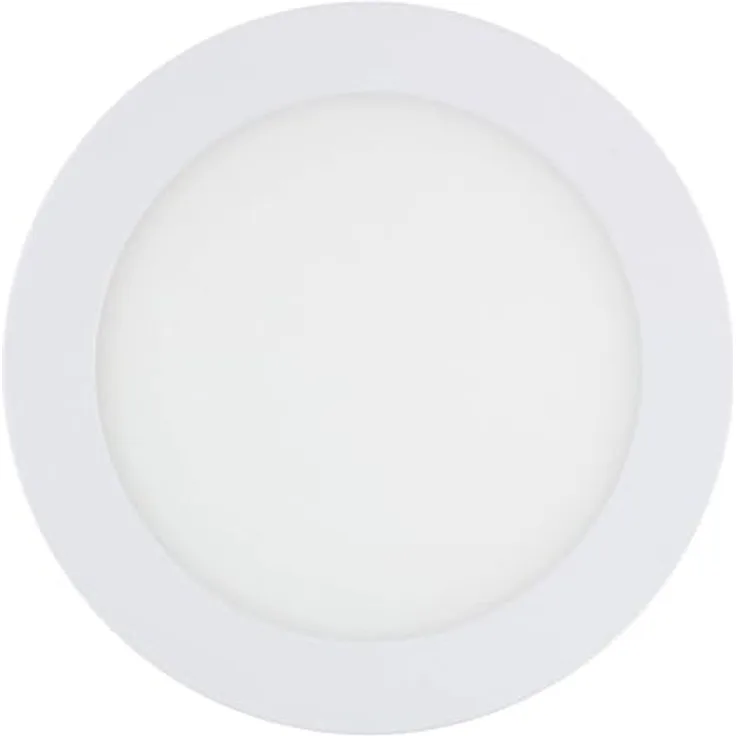 LEDKIA LIGHTING LED-Deckeneinbauleuchte, Einbaustrahler Spots, Downlight 12W Rund SuperSlim Ausschnitt Ø 155 mm Kaltweiß 5000K