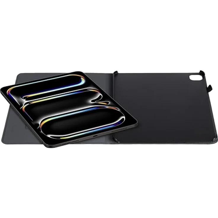 Gecko Covers Book-Cover Easy-Click, Tablet Hülle für iPad Pro 13 (M4) 2024, umfassender Schutz, Schwarz, automatische Sleep/Wake-Funktion, aus 11 recycelten PET-Flaschen – Bild 4