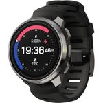 SUUNTO Ocean Tauchcomputer und Sportuhr, AMOLED-Bildschirm, 100m Wasserdicht, Zweifrequenz GPS, Offline-Karte, 95+ Sportarten, HRV & Schlafqualität Verfolgung, 40 Stunden Akkulaufzeit im Tauchmodus, Edelstahl/Saphirglas, 99g, 13,4mm, 50mm, -20°C, SUUNTO