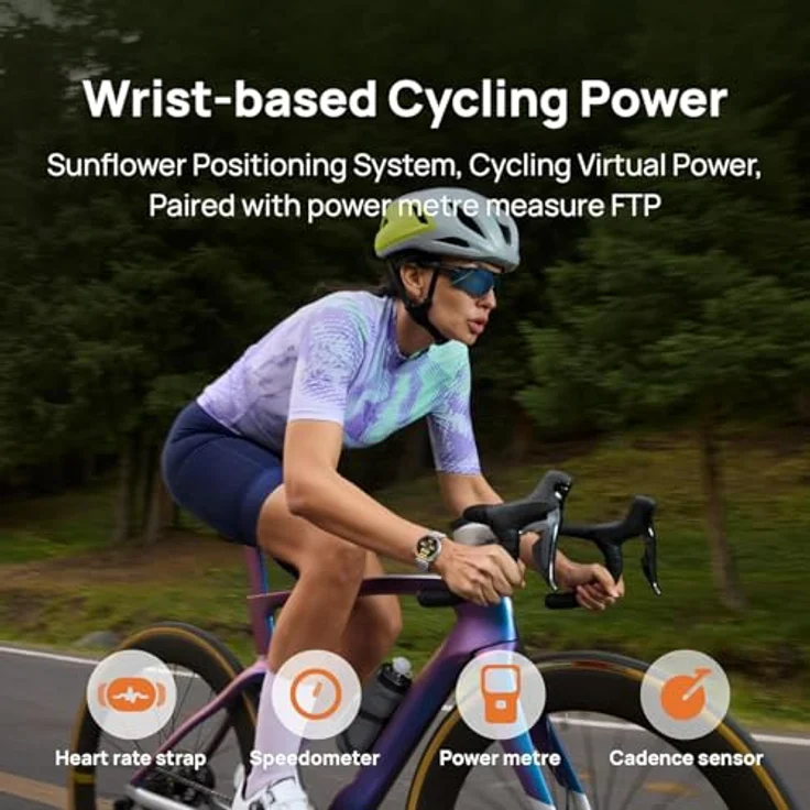 Huawei Watch GT 6, 46mm Smartwatch in Grau mit schwarzem Armband und umfangreichen Fitness-Features – Bild 6