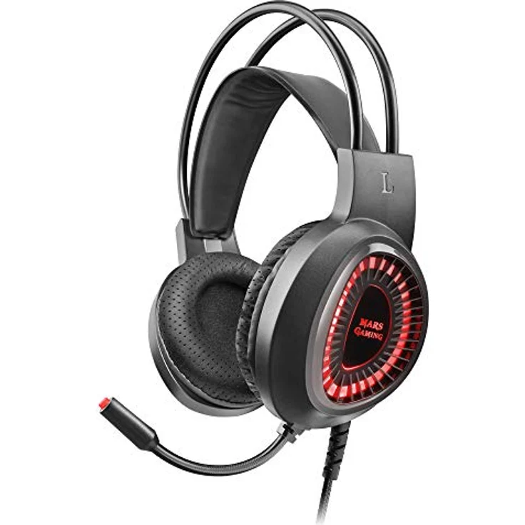 Mars Gaming MCPRGB2FR, Combo Gaming Tastatur, Maus, XXL Mousepad & Headset, Französische Sprache – Bild 4