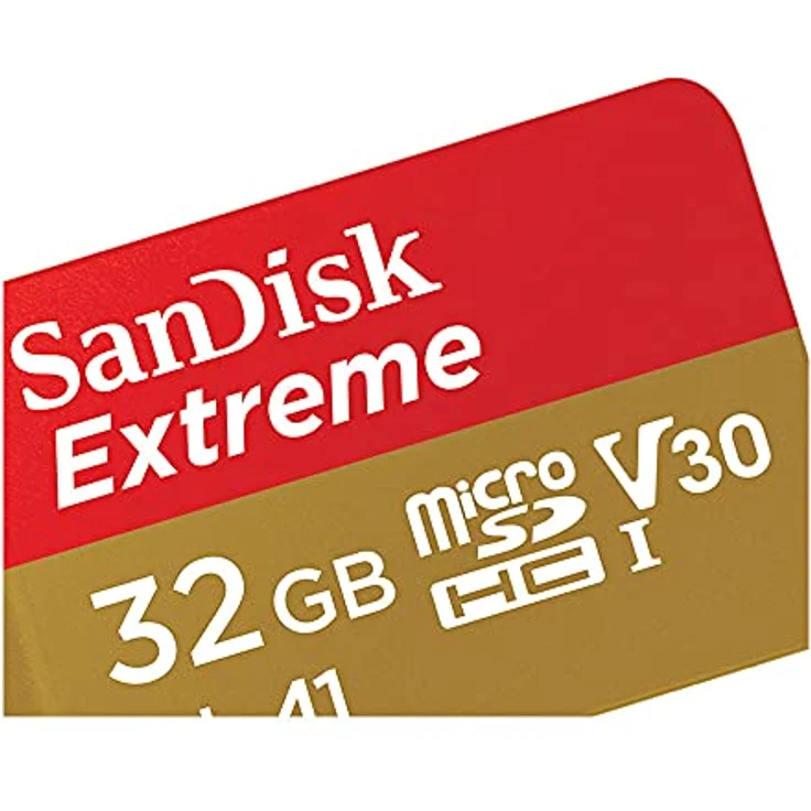 SanDisk Extreme microSD-Karte für mobiles Gaming 32 GB, Unterstützt mit A2 App Performance AAA-3D-VR-Spielgrafiken und 4K-UHD-Video, 100 MB-s Leseklasse 10, UHS-I, U3, V30 – Bild 3