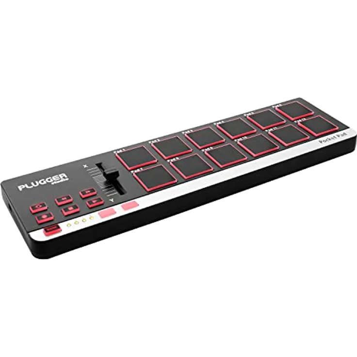 USB-Midi-Steuergerät mit 12 Plugger Studio Pocket PAD