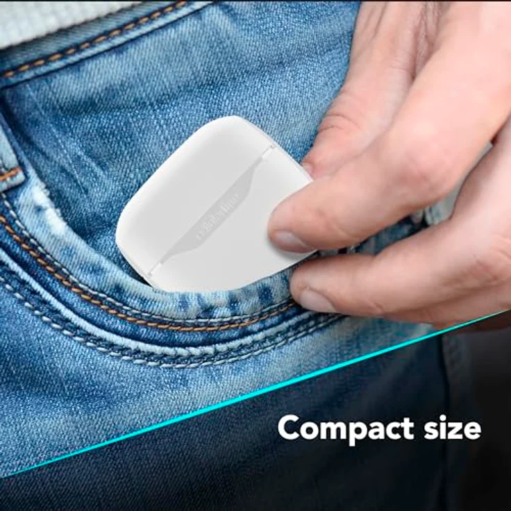 CELLULAR LINE Core, kabellose In-ear Kopfhörer mit Ladehülle und LED-Anzeige, Bluetooth, Weiß, bis zu 16 Stunden Wiedergabezeit – Bild 5