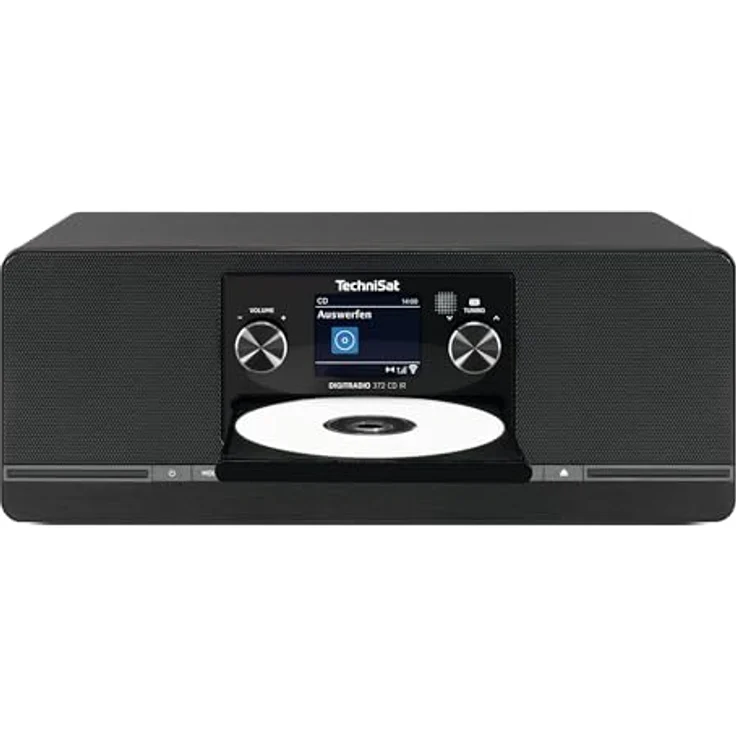 TechniSat DIGITRADIO 372 CD IR – Stereo Internetradio mit DAB+, UKW, CD-Player, WLAN, Bluetooth, Farbdisplay und App-Steuerung - Schwarz – Bild 5