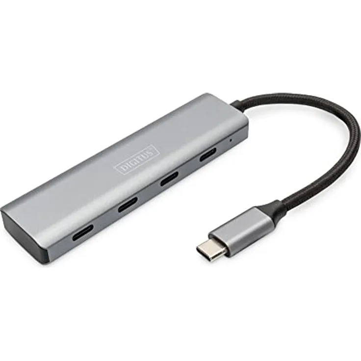 DIGITUS USB-C 4 Port HUB 4X USB-C 3.1 Gen1, 5Gbps