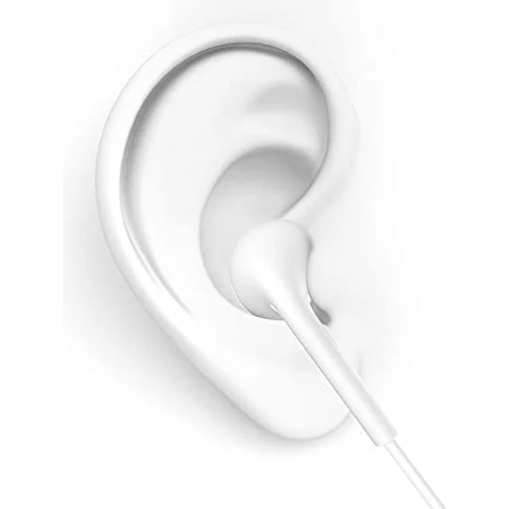 Dudao X10S Wired Earphones (White) (keine Geräuschunterdrückung, Kabelgebunden), Kopfhörer, Weiss – Bild 3