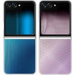 Samsung FlipSuit Case EF-ZF731 für das Galaxy Z Flip5 | Smartphone-Cover, Handy-Hülle, Schutz Case, Einlegekarten, Transparent