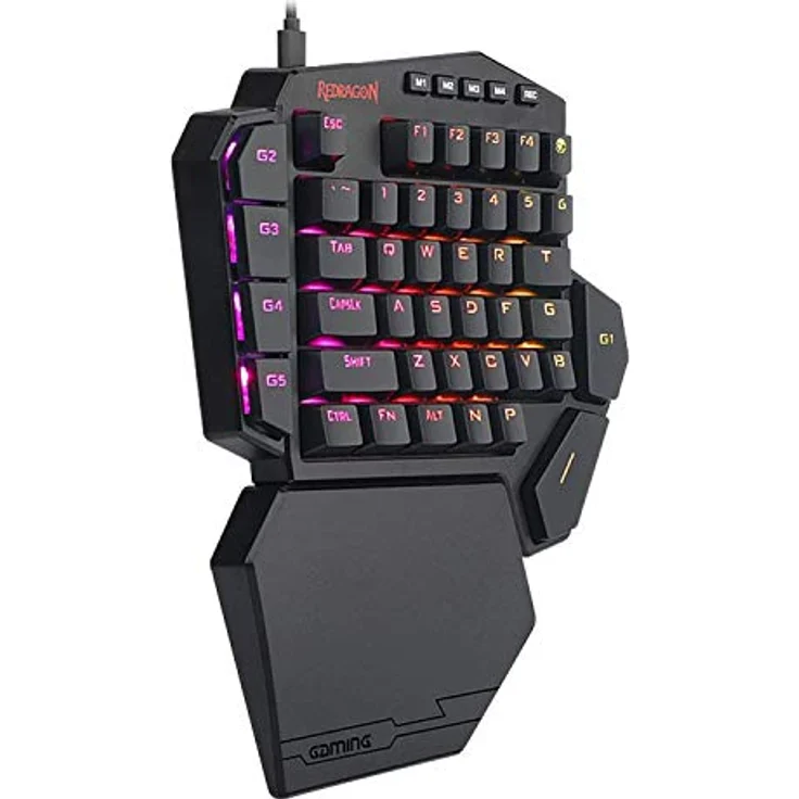 Redragon - DITI Mini Teclado Mecánico Gaming RGB Keypad Negro – Bild 1