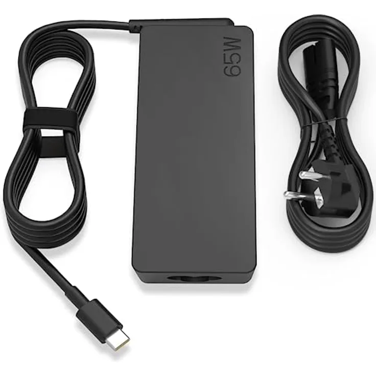 GVKRLXZ 65W Laptop Ladekabel USB C für Lenovo ThinkPad T14 T15 E14 E15, Überlastschutz, 3 Meter Kabel, tragbar