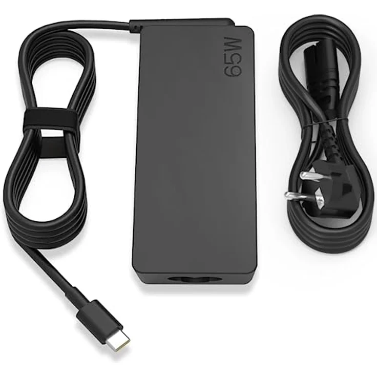 GVKRLXZ 65W Laptop Ladekabel USB C für Lenovo ThinkPad T14 T15 E14 E15, Überlastschutz, 3 Meter Kabel, tragbar – Bild 1