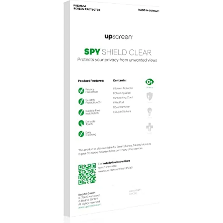 upscreen Anti-Spy Blickschutzfolie für Samsung Galaxy A52 5G Privacy Screen Displayschutz-Folie [Sichtschutz, Blaulichtfilter] – Bild 4