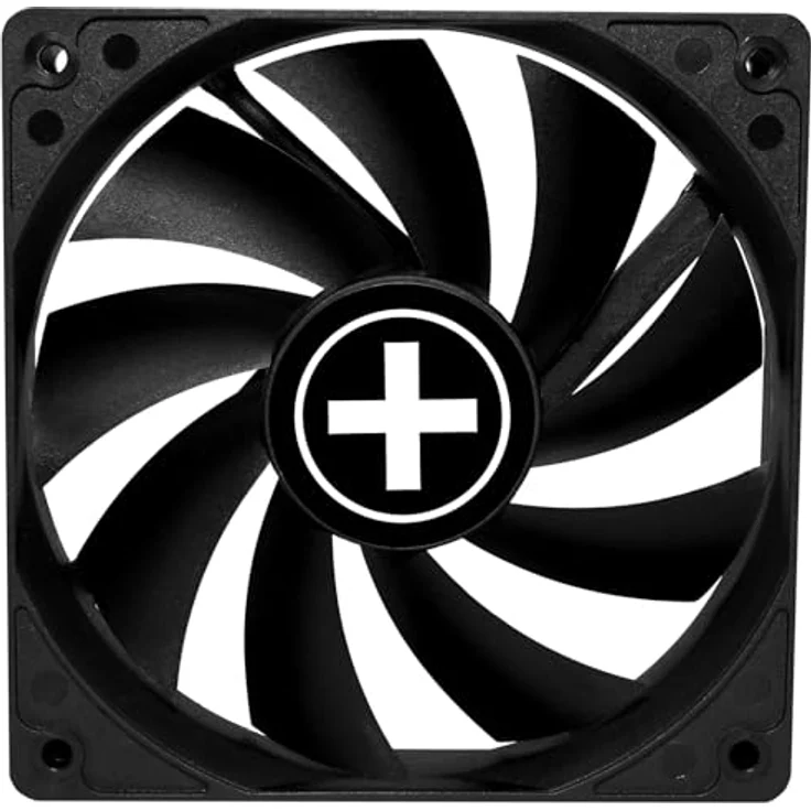 Xilence XPF120.B.PWM 120mm Gehäuselüfter, leise mit 4-Pin PWM-Steuerung, Hydro Bearing, 57,9 CFM Luftdurchsatz, Radiator ready, 340mm Kabellänge – Bild 1