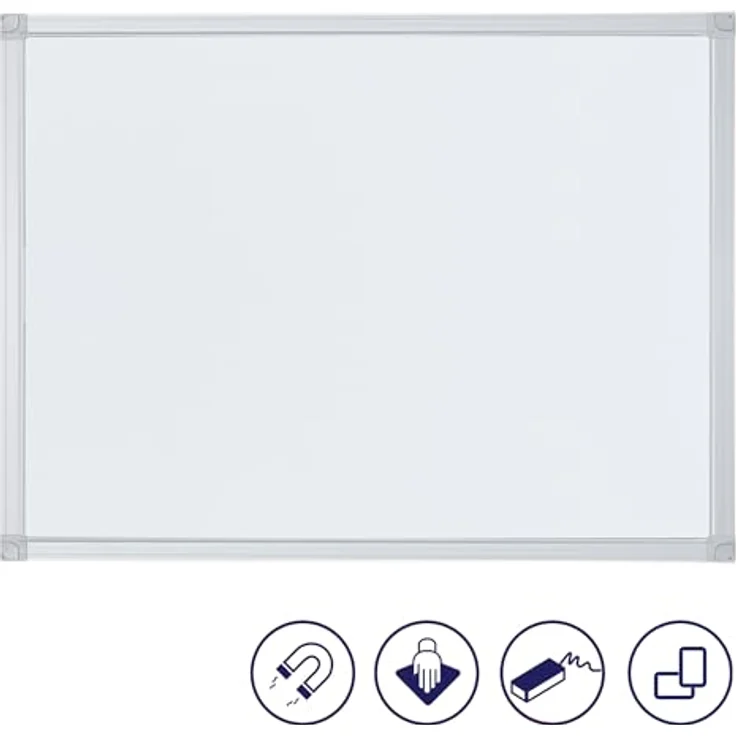 Franken Whiteboard SC3102 X-tra!Line, 60 x 90 cm, lackiert, mit Aluminiumrahmen – Bild 2