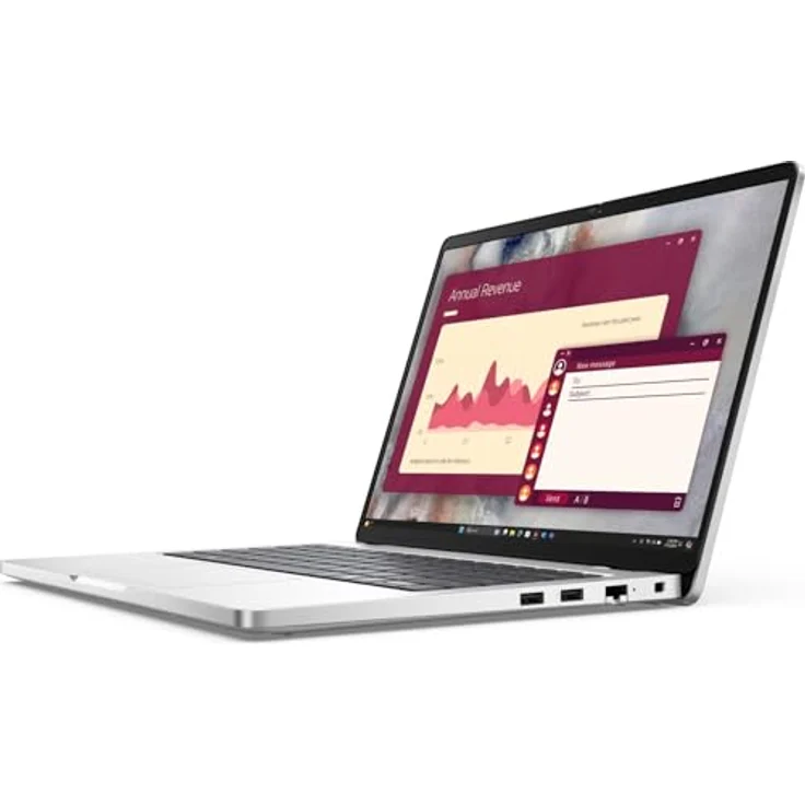Dell Pro PC14250, Intel Core Ultra 7, 14" Full HD+ Display, 16 GB RAM, 512 GB SSD, Grau – Bild 3