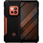 Hammer H Construction 2 Thermal Ultra-Robustes Smartphone IP69 8+8GB RAM 108mpx Kamera 6500mAh Akku 256GB/1TB, Schwarz