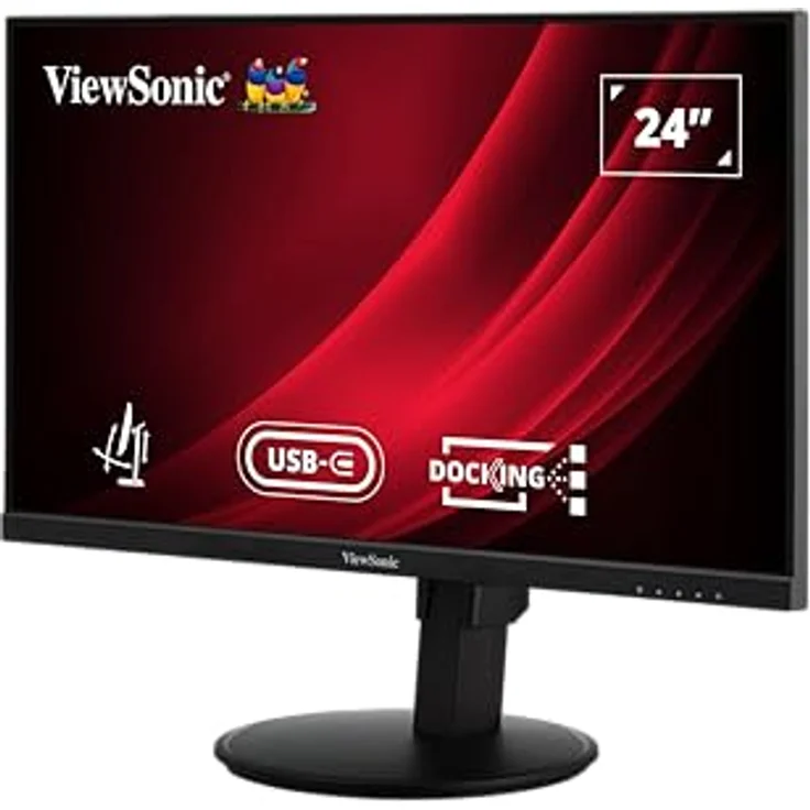 ViewSonic 60,5cm VG2409U-2 16:9 HDMI/DP/USBC 100Hz FHD Monitor in Schwarz – Bild 3