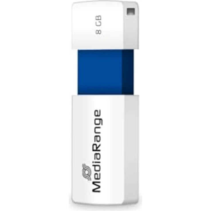 MediaRange USB flash drive, Color edition, blau, 8GB – Bild 2
