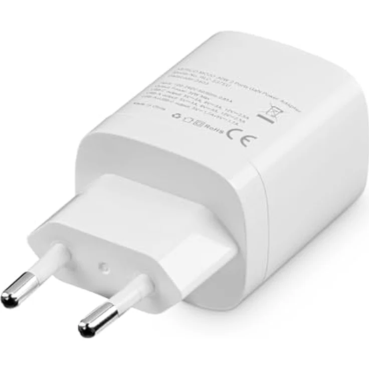 VERICO Power MOJO GaN 30W, 2 Port Ladegerät, PD3.0/QC3.0, 1 x USB-C, 1 x USB-A, Weiss – Bild 5