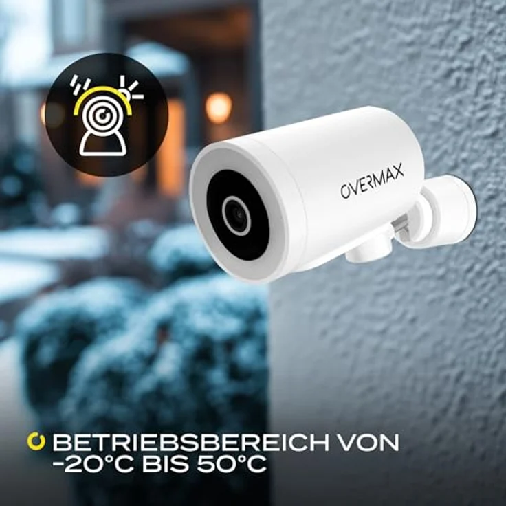 Overmax Überwachungskamera CAMSPOT 5.1 (Außen, Innen, 4 MPx Auflösung, 350°, Live-Übertragung, Farbnachtsicht) – Bild 8
