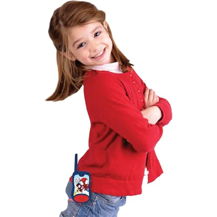 Lexibook® Walkie Talkie Spider-Man Marvel Funkgerät, blau, bis zu 100m Reichweite, für Kinder ab 3 Jahren – Bild 4