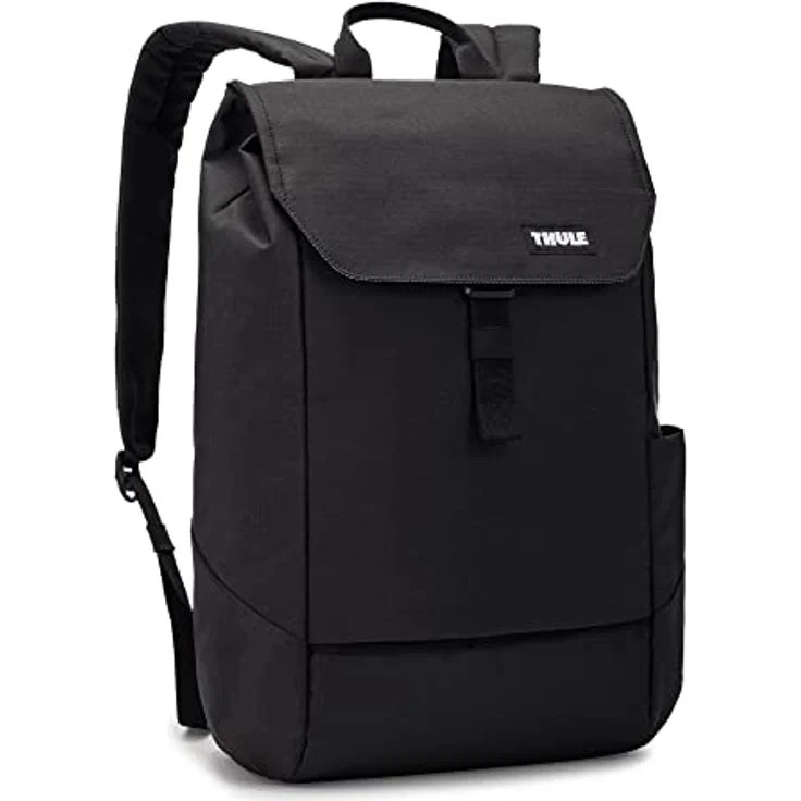Thule Lithos Rucksack 16L, Laptop-Tasche mit gepolstertem Laptop- und Tabletfach, schwarz – Bild 1