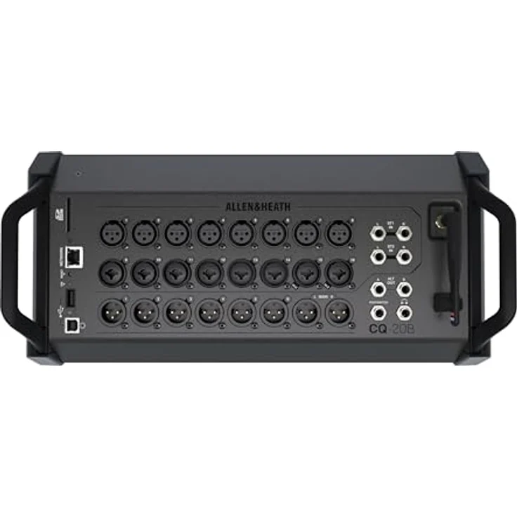 Allen & Heath CQ-20B, digitales Mischpult mit 24 Kanälen und Unterstützung für 96 kHz, schwarz – Bild 2