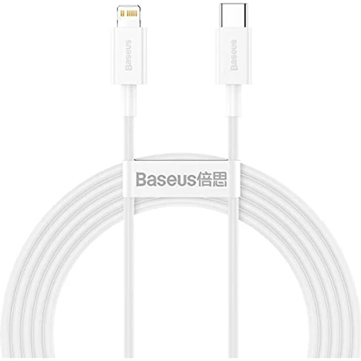 Baseus Cable Superior - Type C to Lightning - PD 20W 2 m (CATLYS-C02) white – Bild 2