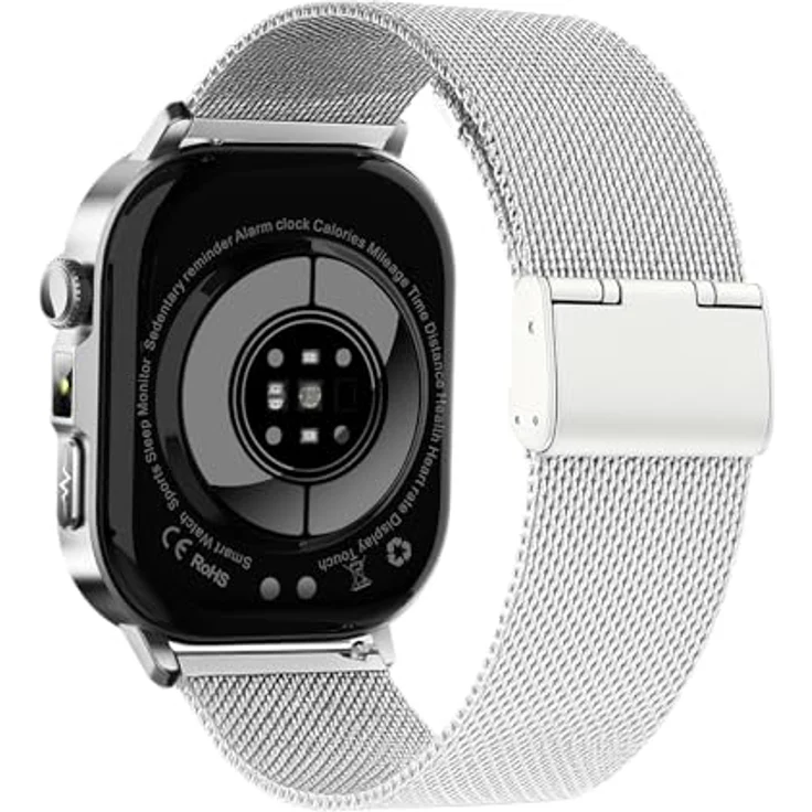 Knauermann PRO 4 (2026) Smartwatch, 47 mm, AMOLED-Display, Gesundheits- und Fitnessfunktionen, bis zu 30 Tage Akkulaufzeit, Puls- und Blutsauerstoffmessung, SOS-Funktion – Bild 3