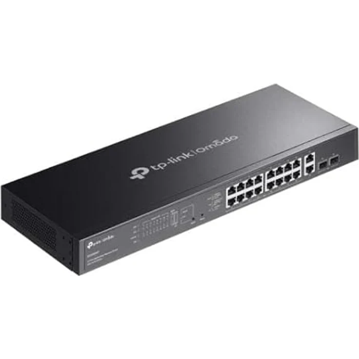 TP-Link Omada ES220GMP, 20-Port Gigabit Easy Managed Switch mit 16-Port PoE+, 250W Power Budget, Cloud-Management und robustem Metallgehäuse – Bild 4