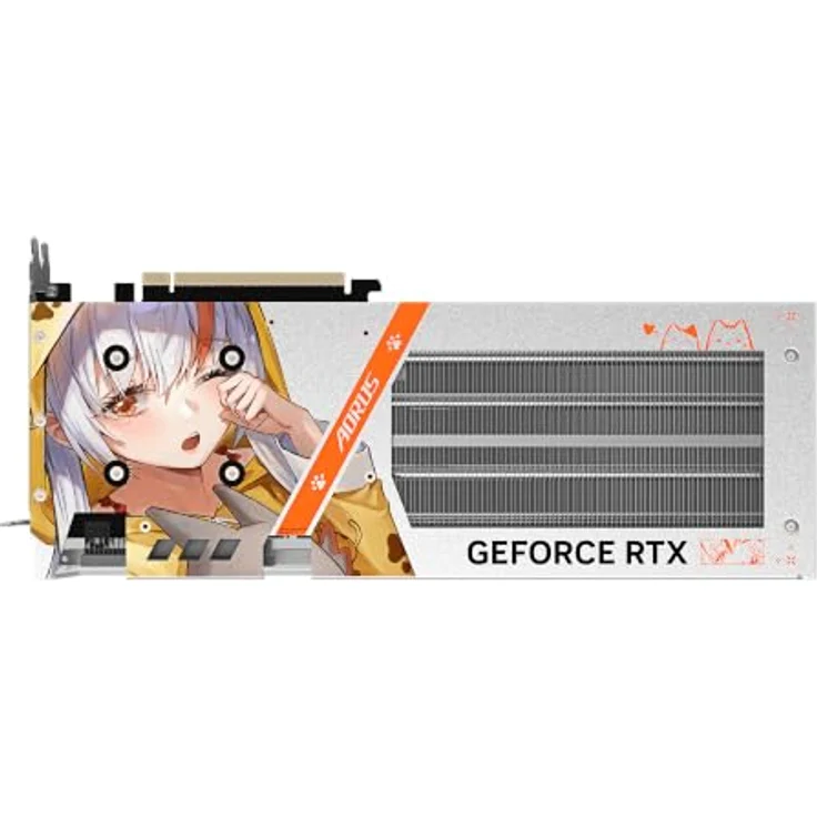 Gigabyte AORUS GeForce RTX 5060 AORUS ARI 8G, 8 GB Grafikkarte, PCIe 5.0, weiße Kühlung – Bild 6