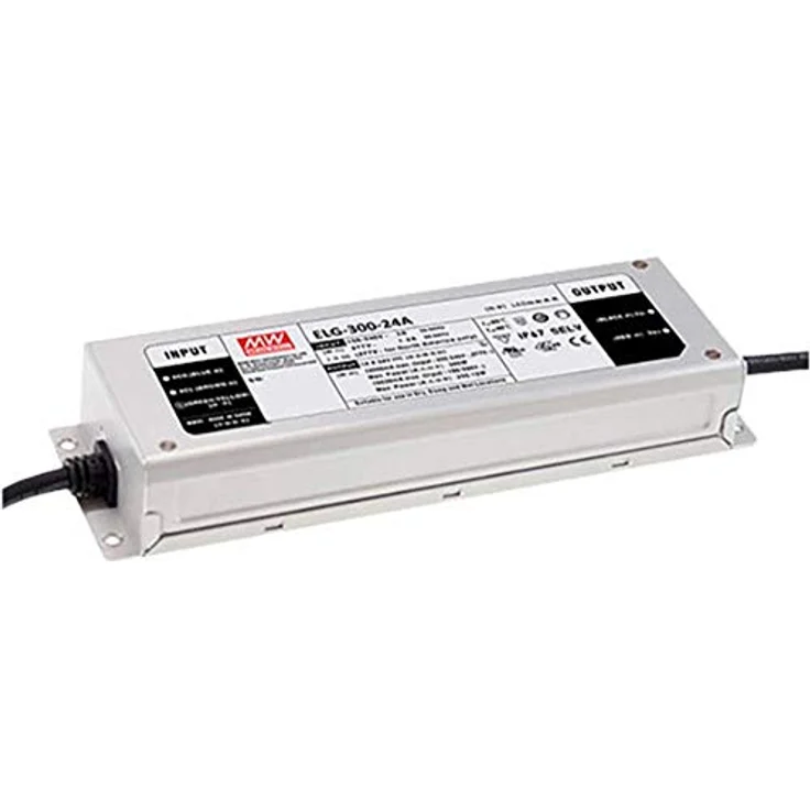 MeanWell ELG-300-24A, 300 W PC Netzteil, IP20, 100-305 V, 24 V, 246 x 77 mm – Bild 2