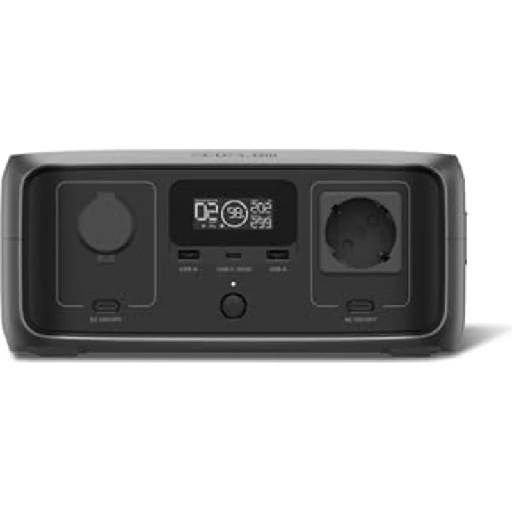 EF ECOFLOW River 3 Tragbare Powerstation, 245 Wh LFP Batterie, bis zu 600 W Leistung, 10 ms USV, 30% kompakt, ideal für Camping und Outdoor – Bild 1