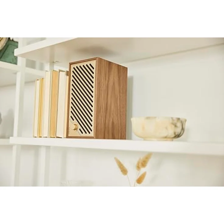 Tivoli Audio Model Two Digital (Walnut/Gold), elegantes Design und verbesserte Klangqualität – Bild 2