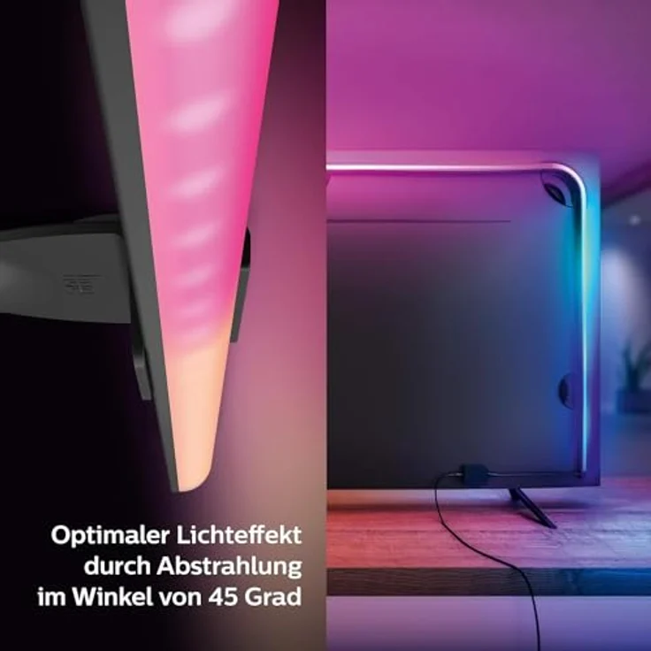 Philips Hue Play Gradient Lightstrip für 65 Zoll TV White & Color Ambiance – Bild 3