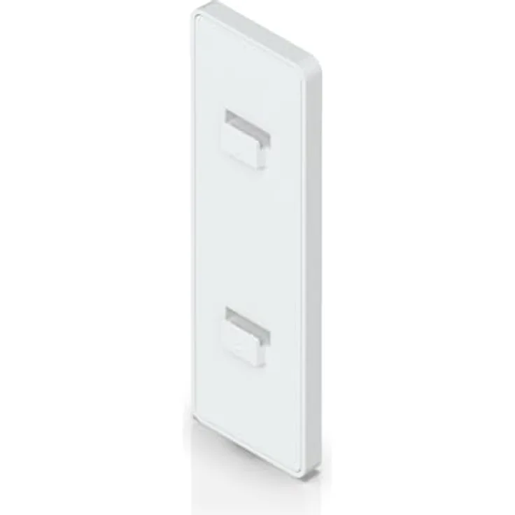 Ubiquiti Schalterhalterung Floating Mount Weiß - UACC-SWITCH-FM, magnetische Wandmontage für kompakte Switches, robust und elegant