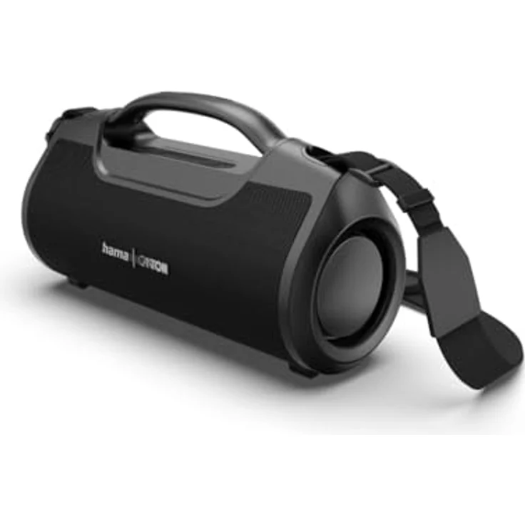 Hama Mate Pro MK II, Bluetooth Lautsprecher mit IPX6 Spritzwasserschutz, 60 Watt Nennleistung, 16 h Akkulaufzeit, Schwarz – Bild 6