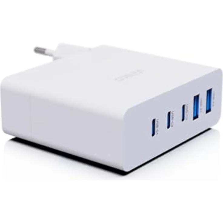 VERICO Power MOJO GaN 140W, 5 Port Ladegerät, Netzteil, PD3.0/QC3.0, 3 x USB-C, 2 x USB-A. – Bild 5