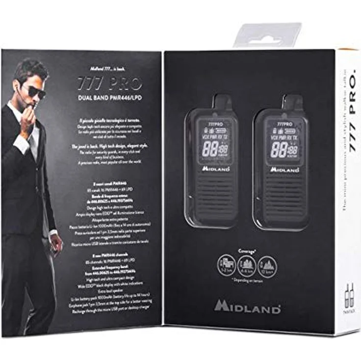 Midland 777 Pro C1365 PMR-LPD-Handfunkgerät 2er Set – Bild 10