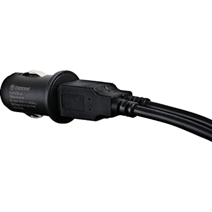 Transcend Dual USB Kfz-Ladegerät mit 8m und 4m Kabel für DrivePro Dashcams (TS-DPL3) – Bild 2