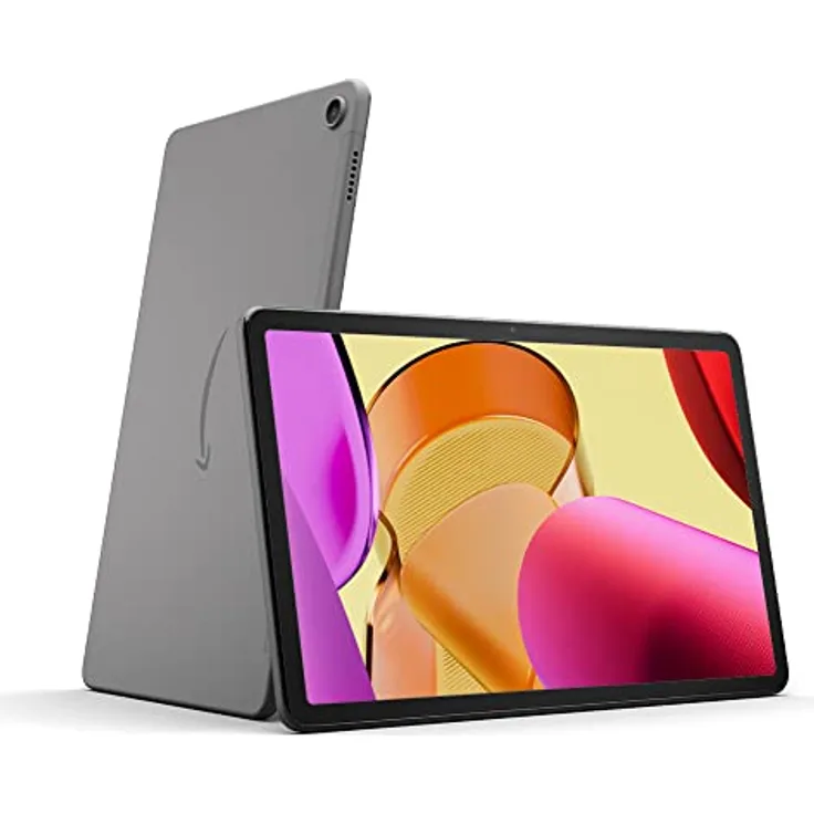 Amazon Fire Max 11-Tablet, 11-Zoll-Display, Octa-Core-Prozessor, 4 GB RAM, 14 Stunden Akkulaufzeit, 64 GB, grau