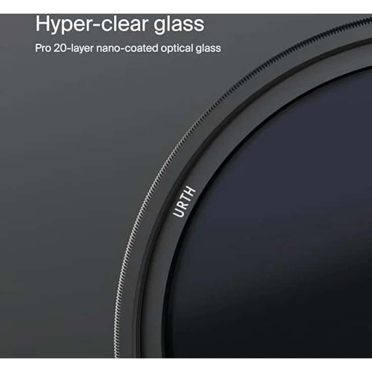 Urth 82 mm Variabler Graufilter ND2-32 (1-5 Stop) ND Filter (Plus+) – Bild 3