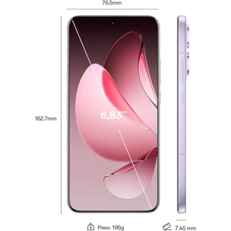 OPPO Reno13 Pro 5G 12GB/512GB Graphitgrau Dual-SIM - Smartphone mit 12GB RAM und 512GB Speicherplatz in Grau – Bild 2