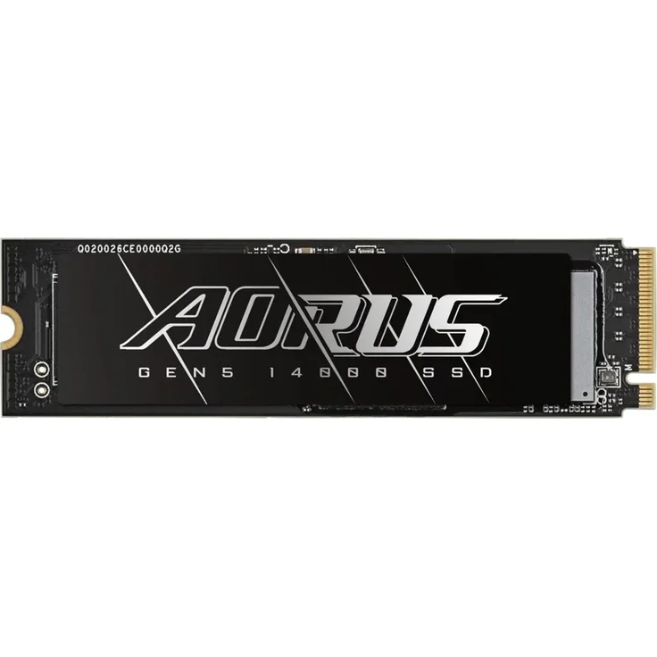 Gigabyte AORUS Gen5 14000 - 2 TB SSD M.2 2280 PCI Express 5.0 x4 (NVMe) - intern