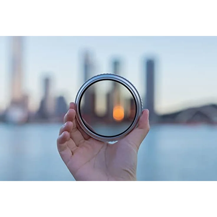 NiSi 67mm Swift VND Kit - True Color 1-5 Blenden Variable ND Filter + ND16 (1,2) 4 Blenden Neutral-Graufilter, Kamera-Filter in kompaktem Design – Bild 4