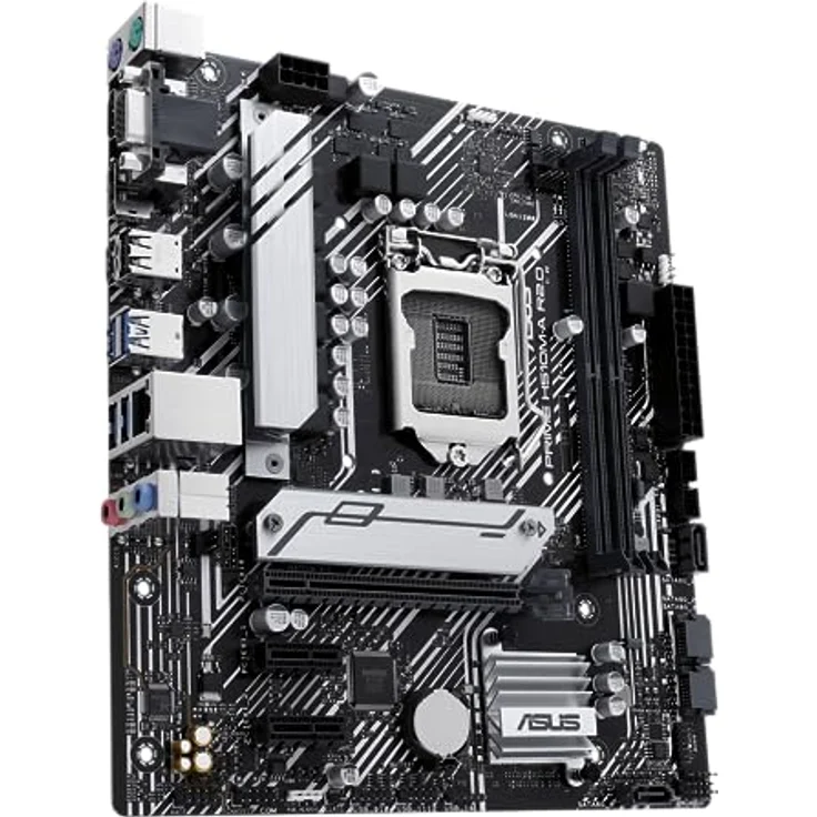 ASUS Prime H510M-A R2.0 Mainboard Sockel Intel LGA1200 (Intel H470 Chipsatz, mATX, DDR4, USB 3.2 Gen 1, M.2, 1Gb Ethernet, Aura Sync) – Bild 5